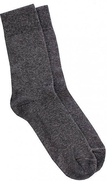 Шкарпетки "MSL Color" для чоловіків, dark melange - Giulia — фото N1
