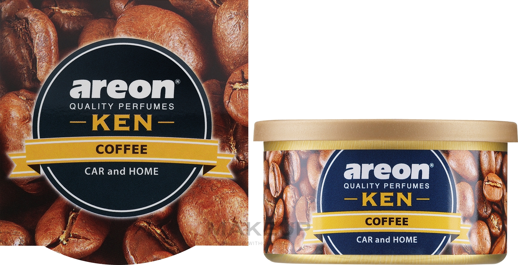 Ароматизатор повітря "Кава" - Areon Ken Coffee — фото 30g