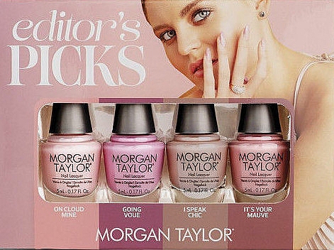 Набор лаков для ногтей - Morgan Taylor Editor's Picks (nail/polish/4х5ml)  — фото N1