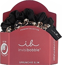 Парфумерія, косметика Резинка-браслет для волосся - Invisibobble Sprunchie Slim Premium Leo Is The New Black