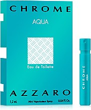 Духи, Парфюмерия, косметика Azzaro Chrome Aqua - Туалетная вода (пробник)