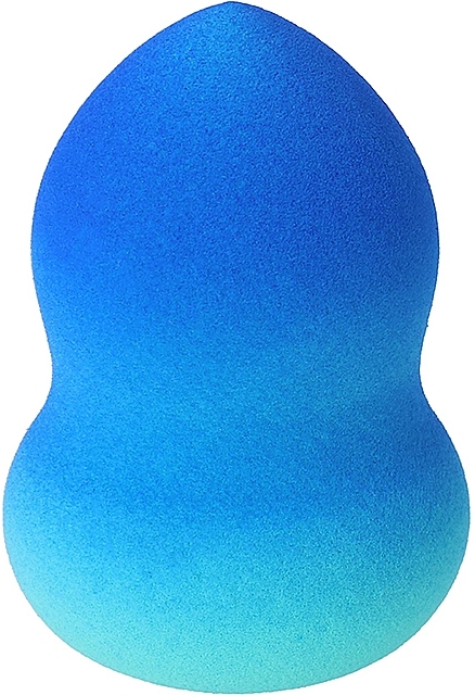 Спонж для макіяжу грушоподібний, синій - Qianlili Beauty Blender — фото N1