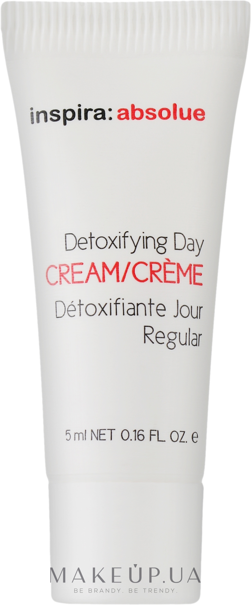 Дневной детокс-крем для нормализации кожи - Inspira:cosmetics Inspira:absolue Detoxifying Day Cream (мини) — фото 5ml