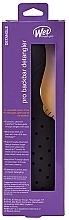 Расческа для волос с разделителем прядей, черная - Wet Brush Backbar Detangler Black — фото N4
