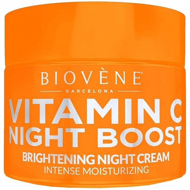 Освітлювальний нічний крем з вітаміном С - Biovene Vitamin C Night Boost Brightening Night Cream — фото N1
