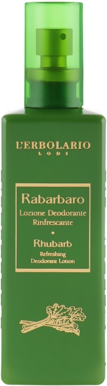 Дезодорант-лосьйон "Ревінь" - L'Erbolario Rabarbaro Bagnoschiuma — фото N2