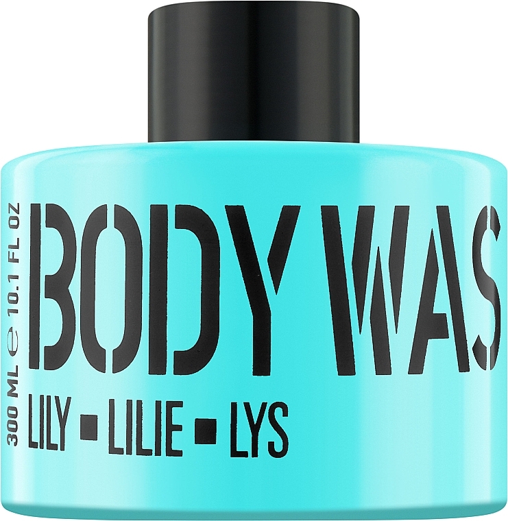 Гель для душу "Блакитна лілія" - Mades Cosmetics Stackable Lily Body Wash — фото N1