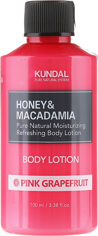 Лосьйон для тіла "Рожевий грейпфрут" - Kundal Honey & Macadamia Pink Grapefruit Body Lotion — фото N5