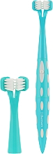 Звукова зубна щітка, блакитна - Dr. Barman's Duopower — фото N2