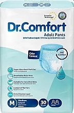 Подгузники-трусики для взрослых "Medium", 70-120 см, 30 шт. - Dr. Comfort Adult Pants — фото N1