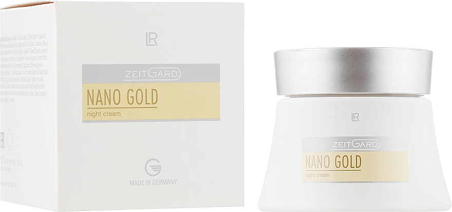 Нічний крем для обличчя - LR Zeitgard Nanogold & Silk Day Cream — фото N3