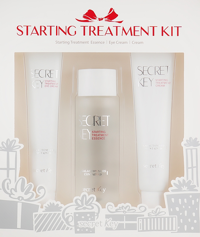 Набор - Secret Key Starting Treatment Kit (f/ess/50ml + eye/cr/15g + cr/25g)