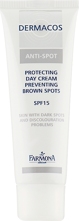 Дневной защитный крем для лица против пигментации - Farmona Professional Dermacos Anti-Spot SPF 15 Protecting Day Cream — фото N2