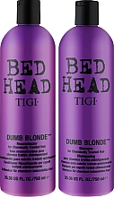 Духи, Парфюмерия, косметика Набор - Tigi Bed Head Therapy For Blondes Kit (shm/750ml + cond/750ml)