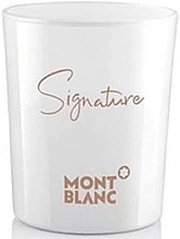 Духи, Парфюмерия, косметика Montblanc Signature Absolue Scented Candle - Парфюмированная свеча