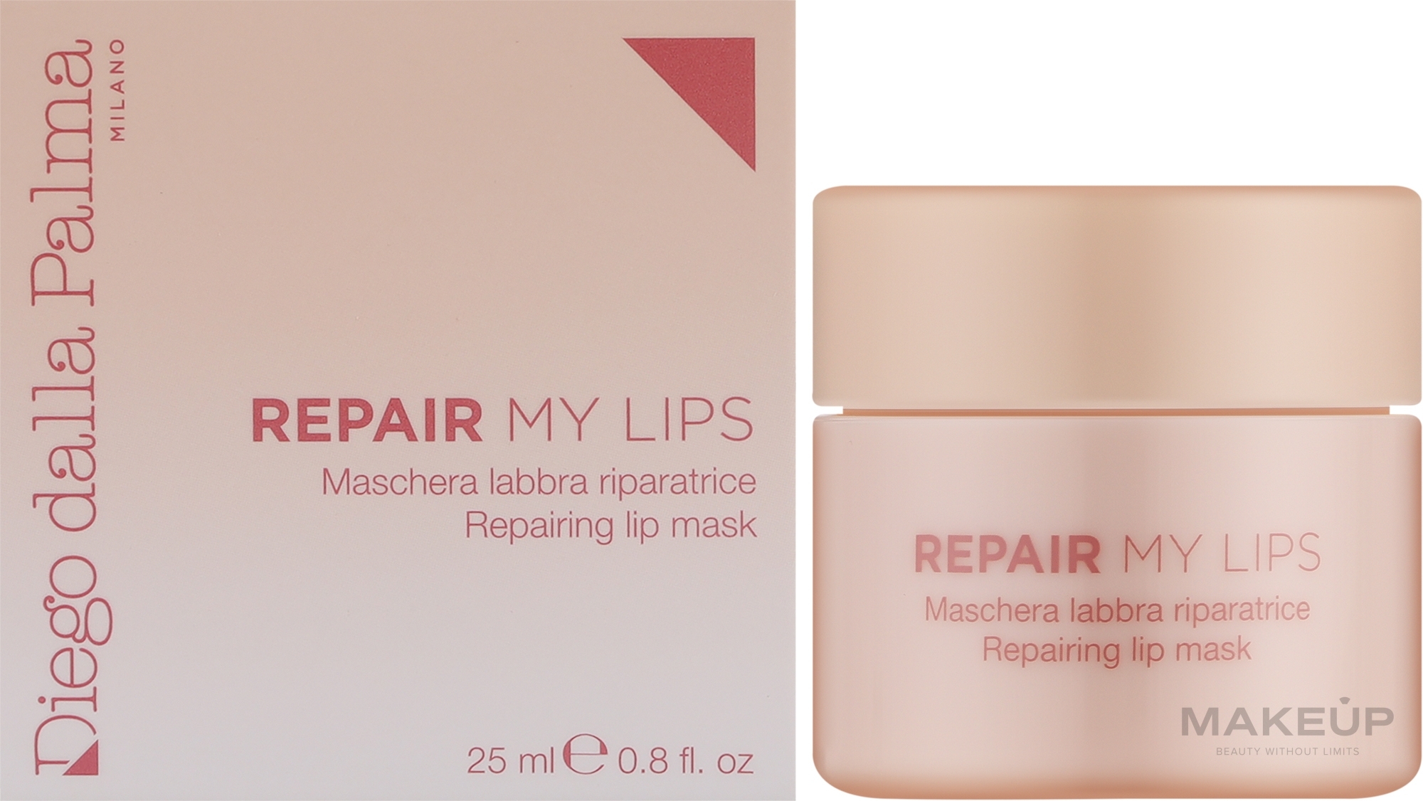 Маска для губ - Diego Dalla Palma Repair My Lips Repairing Lip Mask — фото 25ml