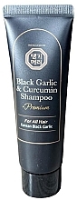 Преміальний шампунь з екстрактом чорного часнику - Daeng Gi Meo Ri Premium Black Garlic And Curcumin Shampoo (міні) — фото N1