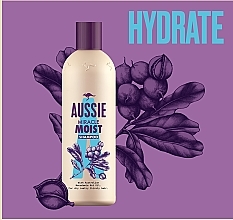 Шампунь для сухого пошкодженого волосся - Aussie Miracle Moist Shampoo — фото N3
