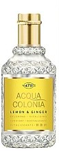 Парфумерія, косметика Maurer & Wirtz 4711 Aqua Colognia Lemon & Ginger - Одеколон (тестер)