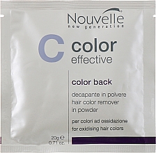 Духи, Парфюмерия, косметика Средство для удаления краски с волос - Nouvelle Color Effective Color Back