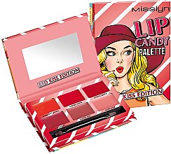 Духи, Парфюмерия, косметика Палетка для макияжа губ - Misslyn Lip Candy Palette