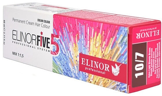 Фарба для волосся - Elinor Five 5 Cream Colour — фото N1