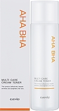 Мультифункциональный крем-тонер для лица с кислотами - Eyenlip AHA & BHA Multi Care Cream & Toner — фото N2