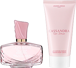 Jeanne Arthes Cassandra Rose Intense - Набор (edp/100ml + b/lot/150ml) — фото N2