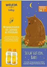 Парфумерія, косметика Набір - Weleda Baby (bath/200ml + oil/200ml)