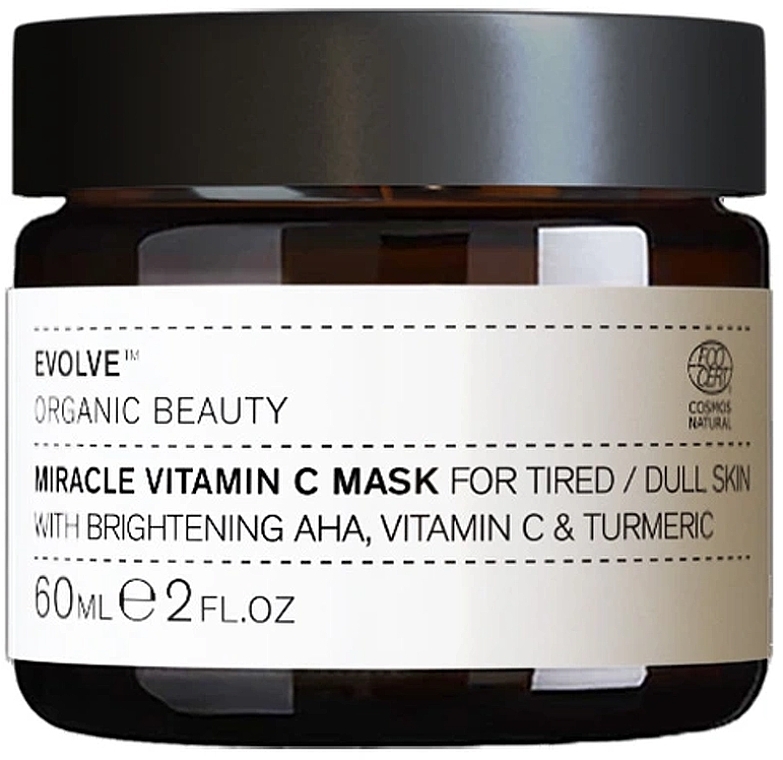 Осветляющая маска для лица - Evolve Organic Beauty Miracle Vitamin C Mask Mist — фото N1