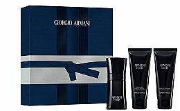 Парфумерія, косметика Giorgio Armani Code - Набір (edt/50ml + shm/75ml + ash/balm/75ml)