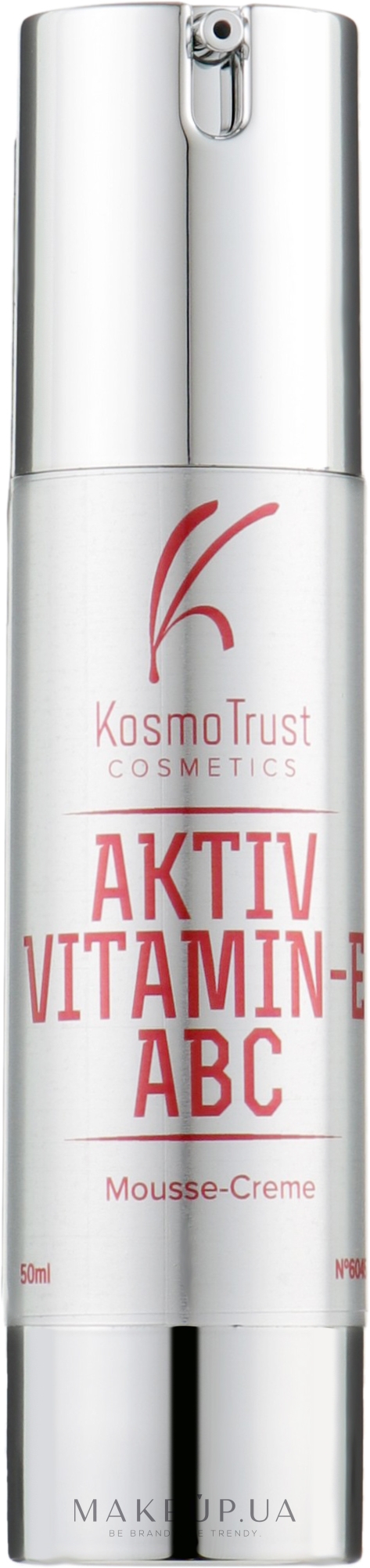 Крем для обличчя з активним вітаміном Е і комплексом АВС - KosmoTrust Cosmetics Aktiv Vitamin-E ABC — фото 50ml