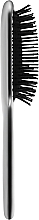 Щітка для волосся CS348, прямокутна з ручкою, срібло - Cosmo Shop — фото N4