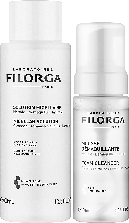 Набор - Filorga (mousse/150ml + micellar/water/400ml) — фото N2