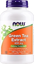Парфумерія, косметика Екстракт зеленого чаю, 400 мг - Now Foods