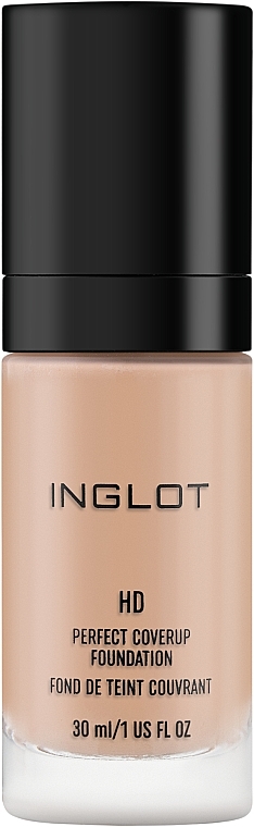 Тональный крем для лица - Inglot HD Perfect Coverup Foundation — фото N1