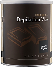 Теплий віск для депіляції в банці "Шоколад" - Simple Use Beauty Depilation Wax — фото N3