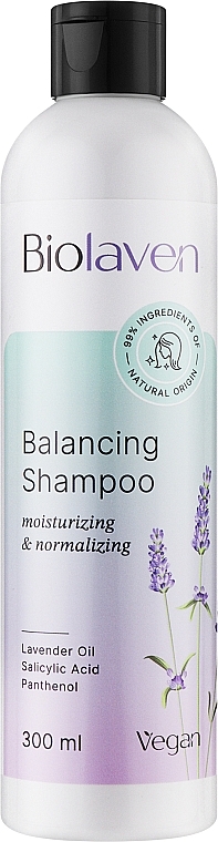 Балансирующий шампунь для волос - Biolaven Balancing Shampoo — фото N1