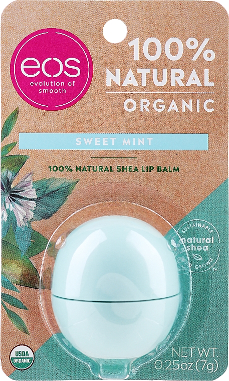 Бальзам для губ - EOS Smooth Sphere Lip Balm Sweet Mint — фото N1