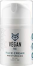 Духи, Парфюмерия, косметика Крем для лица увлажняющий - Vegan Fox Moisturizing Facial Cream