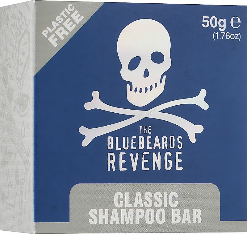 Шампунь для волос - The Bluebeards Revenge Classic Solid Shampoo Bar — фото N1