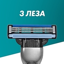 Змінні касети для гоління, 8 шт. - Gillette Mach3 — фото N3