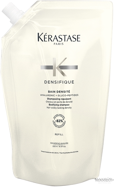 Уплотняющий шампунь-ванна для увеличения густоты волос - Kerastase Densifique Bain Densite Shampoo (рефил) — фото 500ml