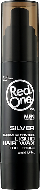 Рідкий віск для волосся - Red One Silver Liquid Hair Wax — фото N1