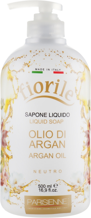 Рідке мило "Арганієва олія" - Parisienne Italia Fiorile Argan Oil Liquid Soap — фото N1