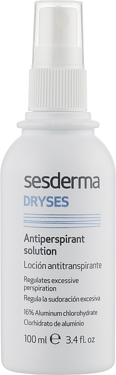 Жидкость против пота в виде спрея - SesDerma Laboratories Dryses Antitranspirant Solution