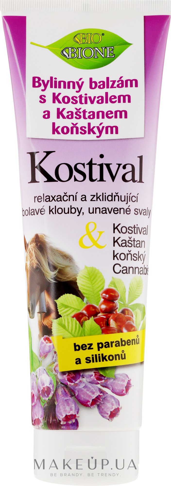 Бальзам для ніг - Bione Cosmetics Cannabis Kostival Herbal Ointment with Horse Chestnut — фото 300ml