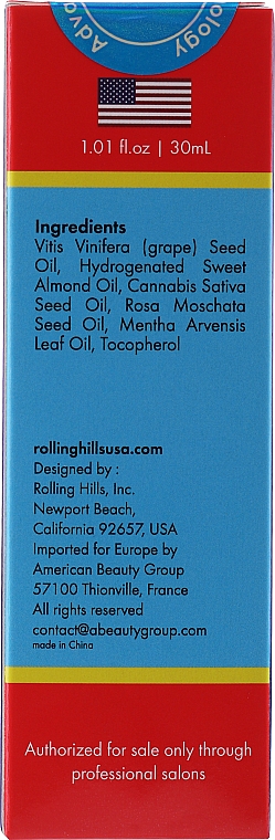 Конопляна олія - Rolling Hills Organic Cannabis Oil — фото N2