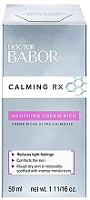 Успокаивающий крем для чувствительной кожи - Babor Doctor Babor Calming Rx Soothing Cream — фото N2