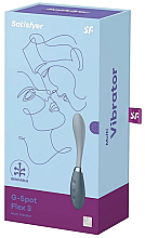 Вибратор - Satisfyer G-Spot Flex 3 Grey — фото N1